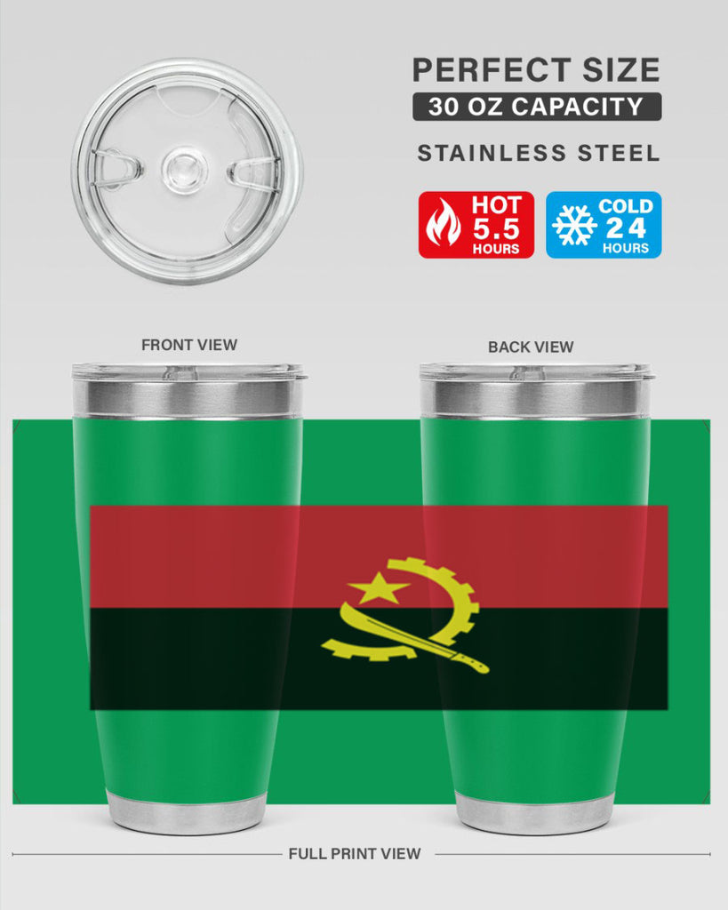 Angola 193#- world flags- Tumbler