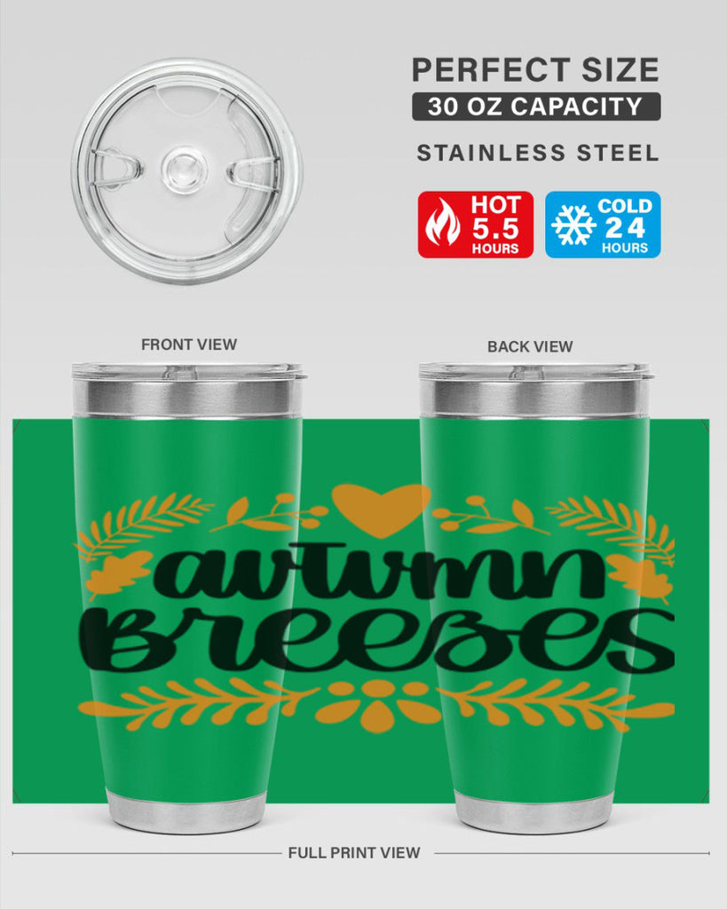 Autumn Breezes 474#- fall- Tumbler