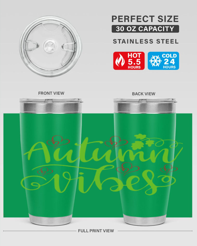 Autumn Vibes 40#- fall- Tumbler