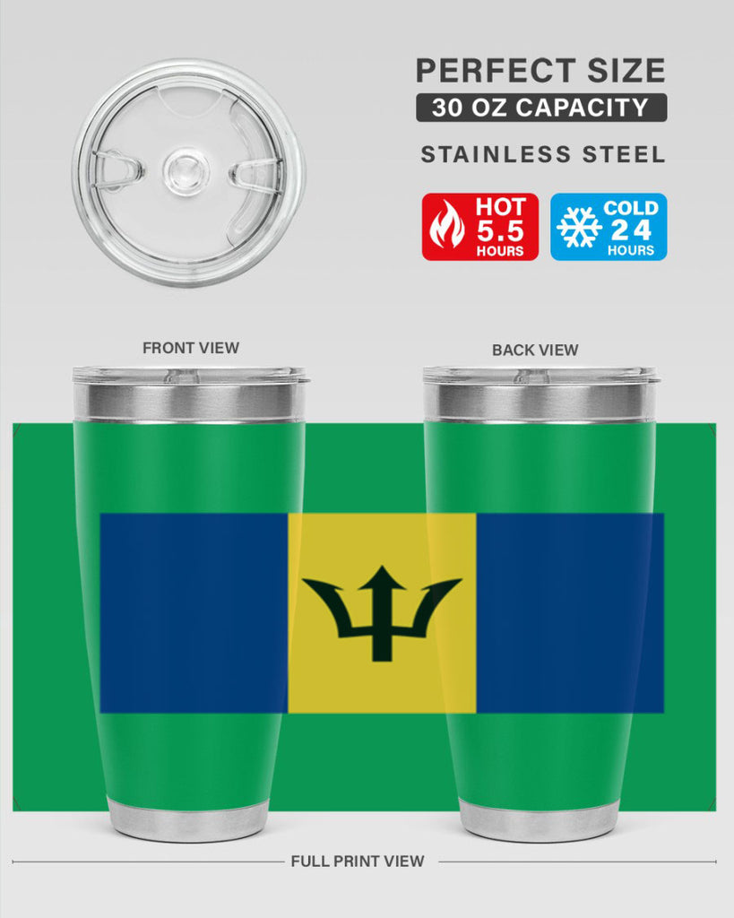 Barbados 183#- world flags- Tumbler