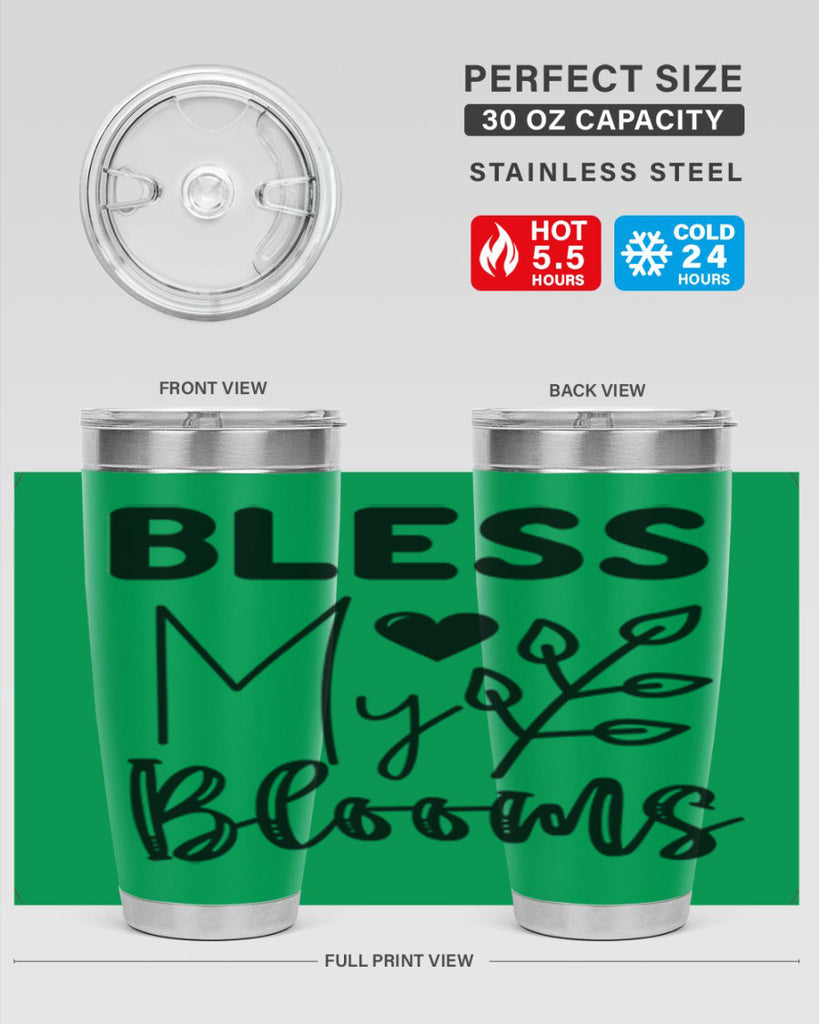 Bless My Blooms 44#- spring- Tumbler