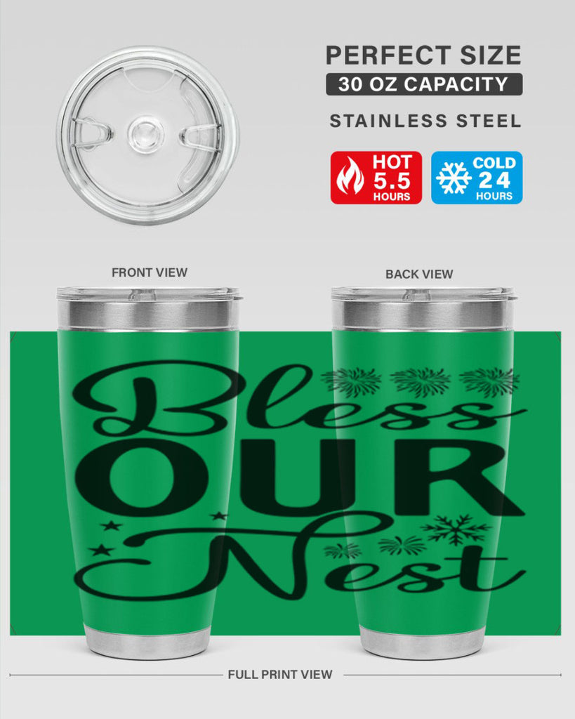 Bless Our Nest 51#- spring- Tumbler