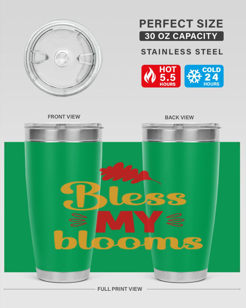 Bless my blooms 43#- spring- Tumbler