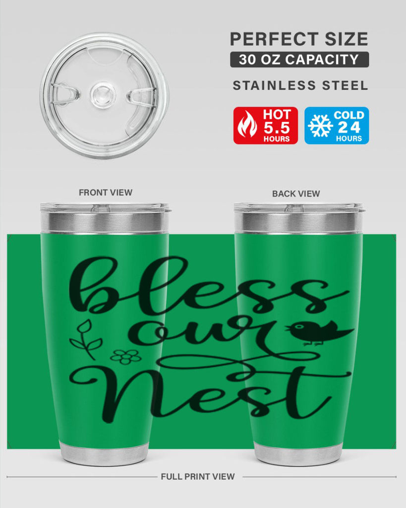 Bless our nest  68#- spring- Tumbler