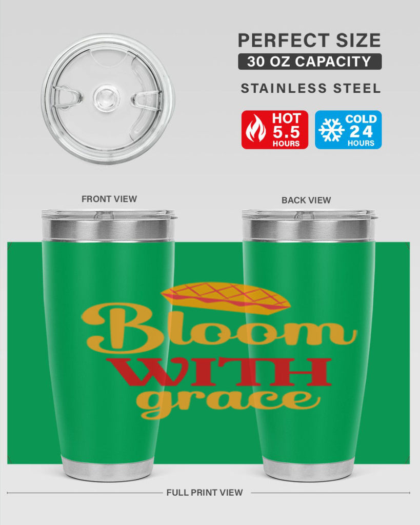 Bloom with grace 81#- spring- Tumbler