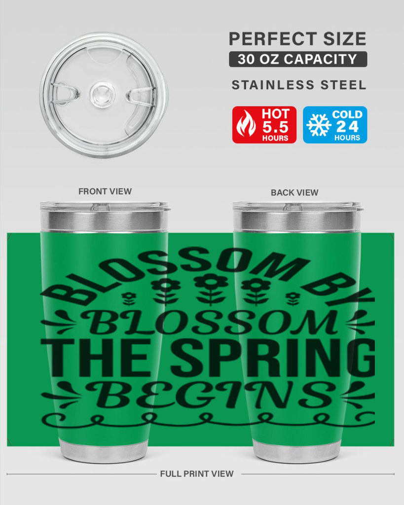 Blossom by blossom the spring 93#- spring- Tumbler