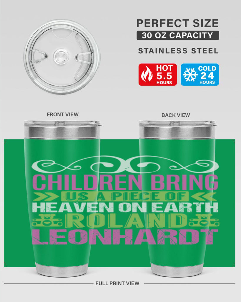 Children bring us a piece of Heaven Style 284#- baby- tumbler