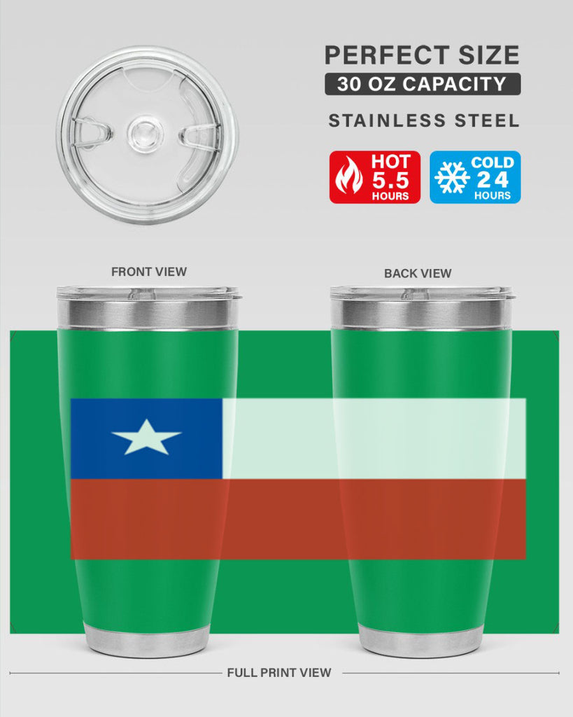 Chile 163#- world flags- Tumbler