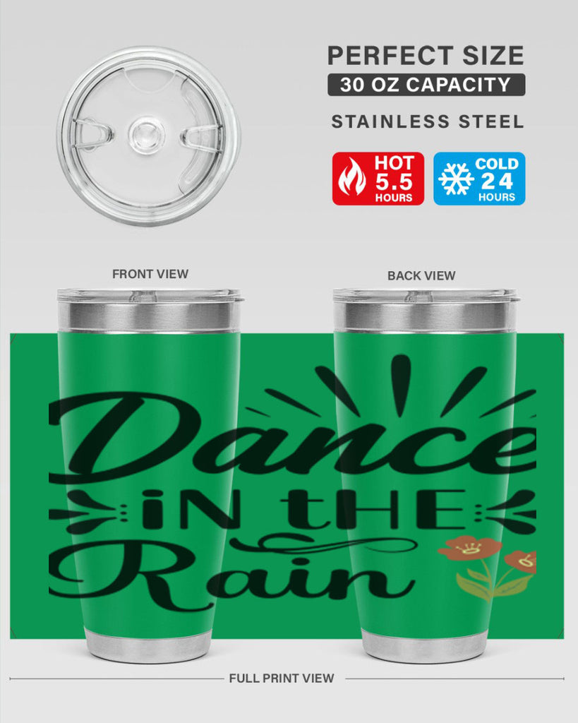 Dance in the Rain  121#- spring- Tumbler