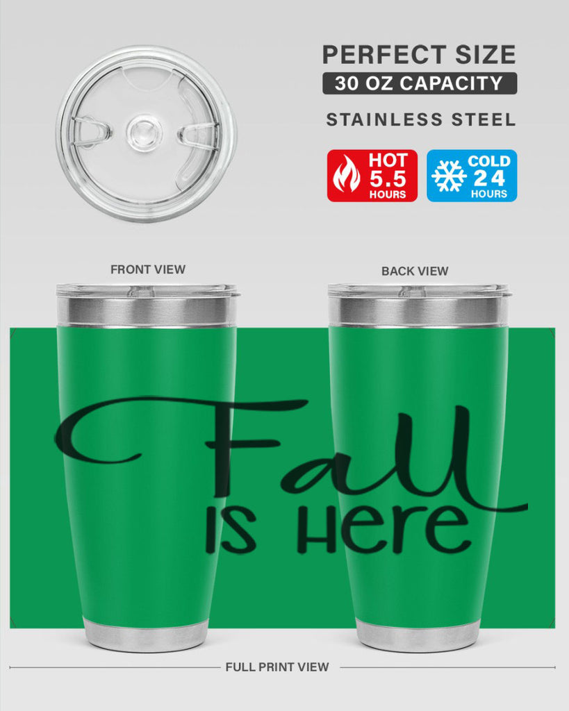 Fall Is Here 109#- fall- Tumbler