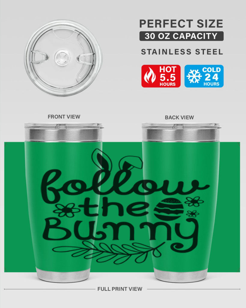 Follow the bunny  142#- spring- Tumbler