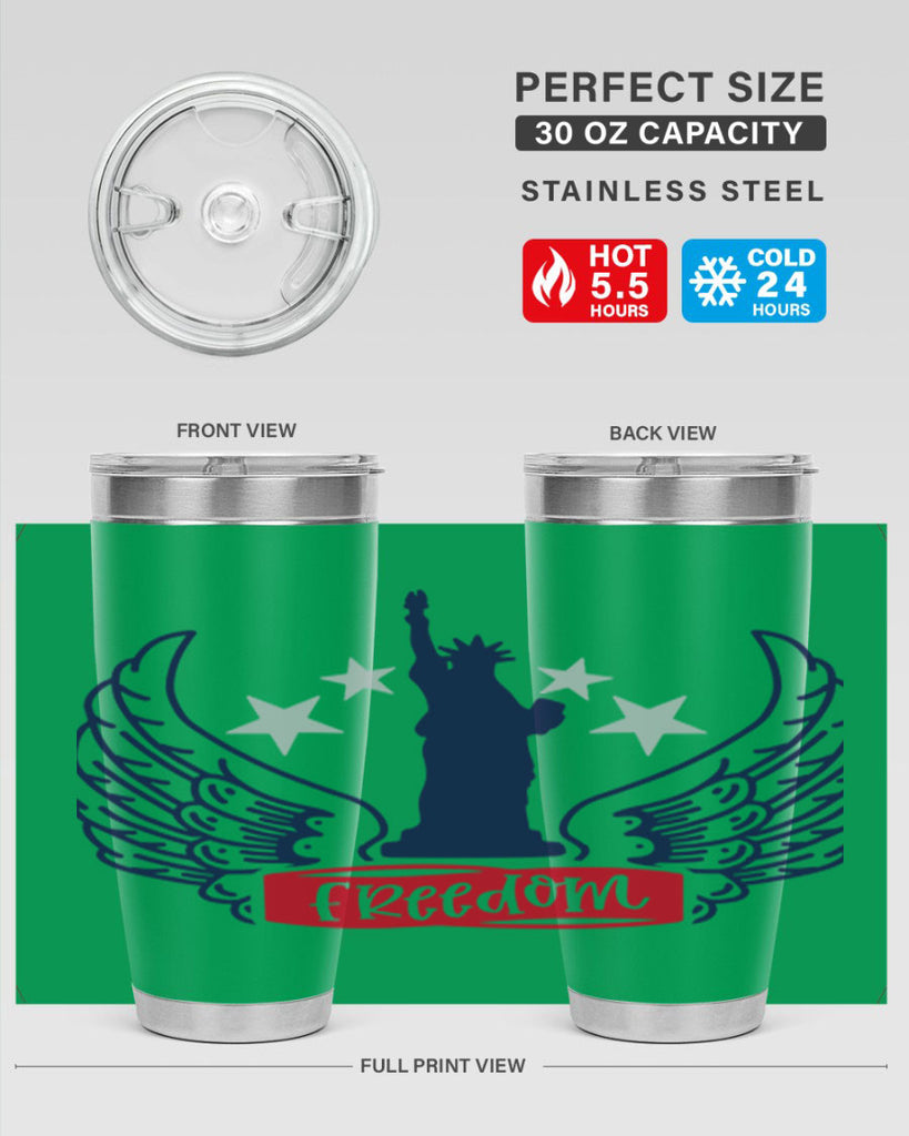 Freedom Style 150#- Fourt Of July- Tumbler