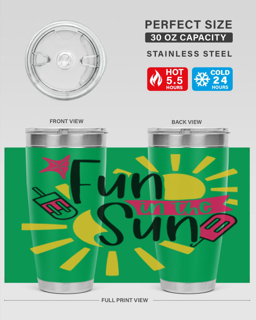 Fun In The Sun Style 45#- summer- Tumbler