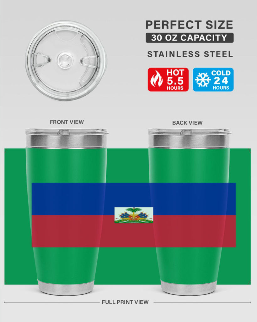 Haiti 125#- world flags- Tumbler