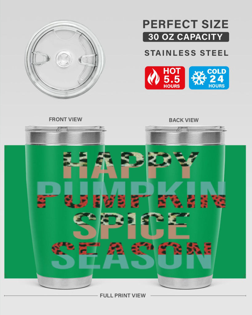 Happy pumpkin spice season 242#- fall- Tumbler