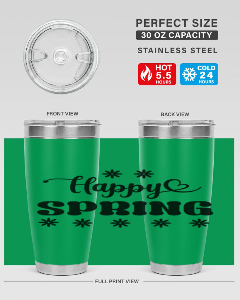 Happy spring  178#- spring- Tumbler