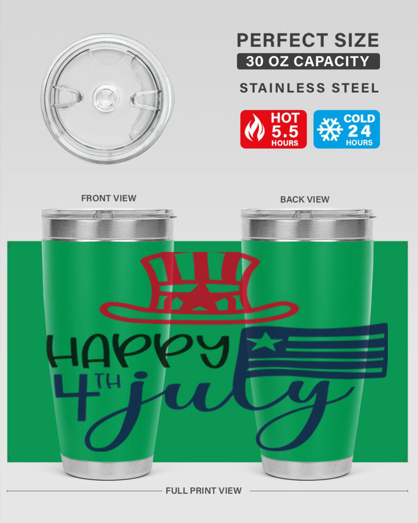 Happy th July Style 152#- Fourt Of July- Tumbler