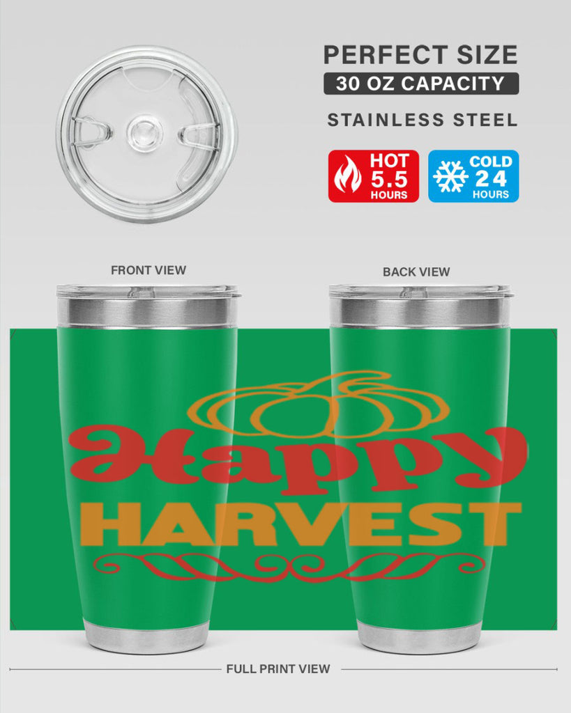 HappyHarvest 256#- fall- Tumbler