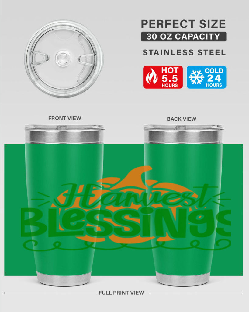 Harvest Blessings 265#- fall- Tumbler