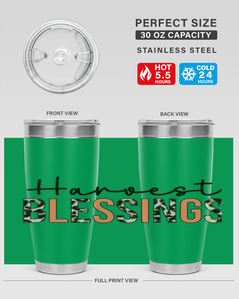 Harvest blessings 263#- fall- Tumbler