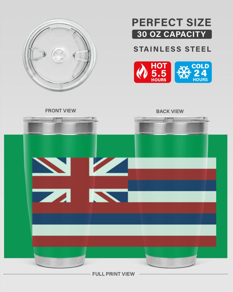 Hawaii 41#- Us Flags- Tumbler