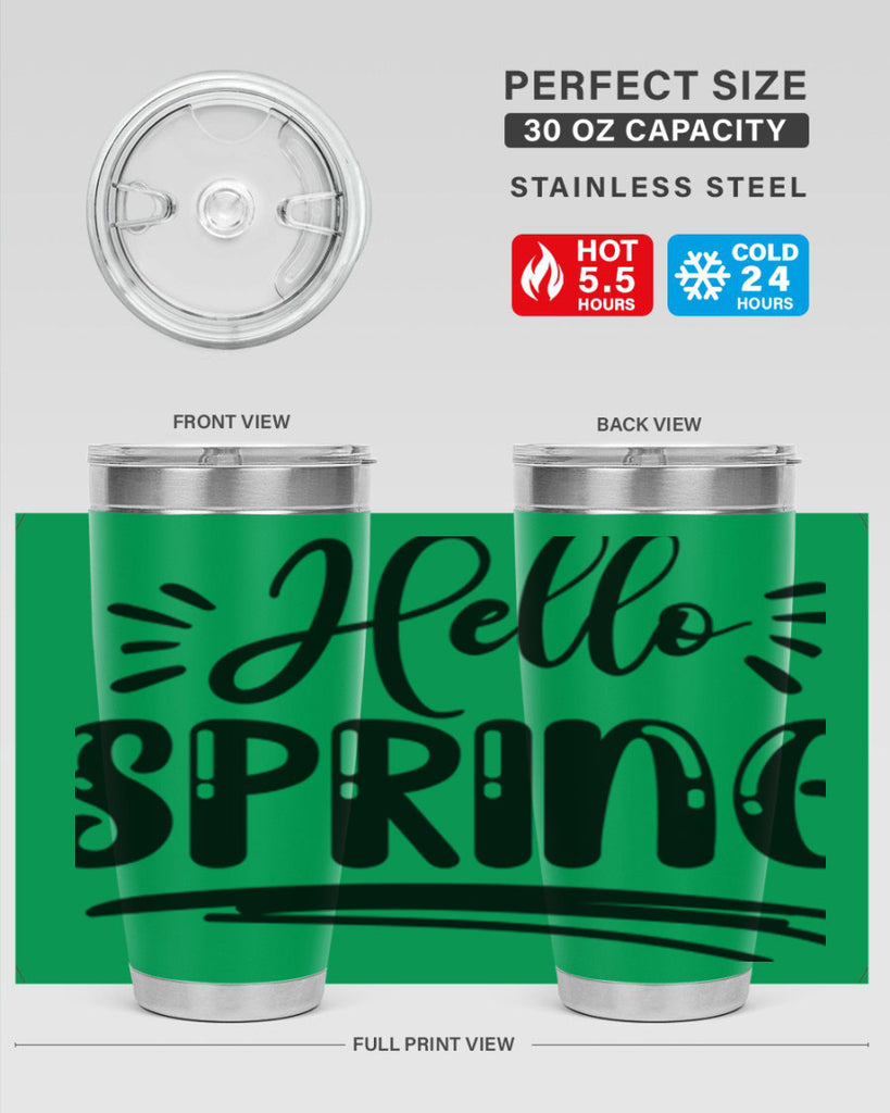Hello Spring  229#- spring- Tumbler