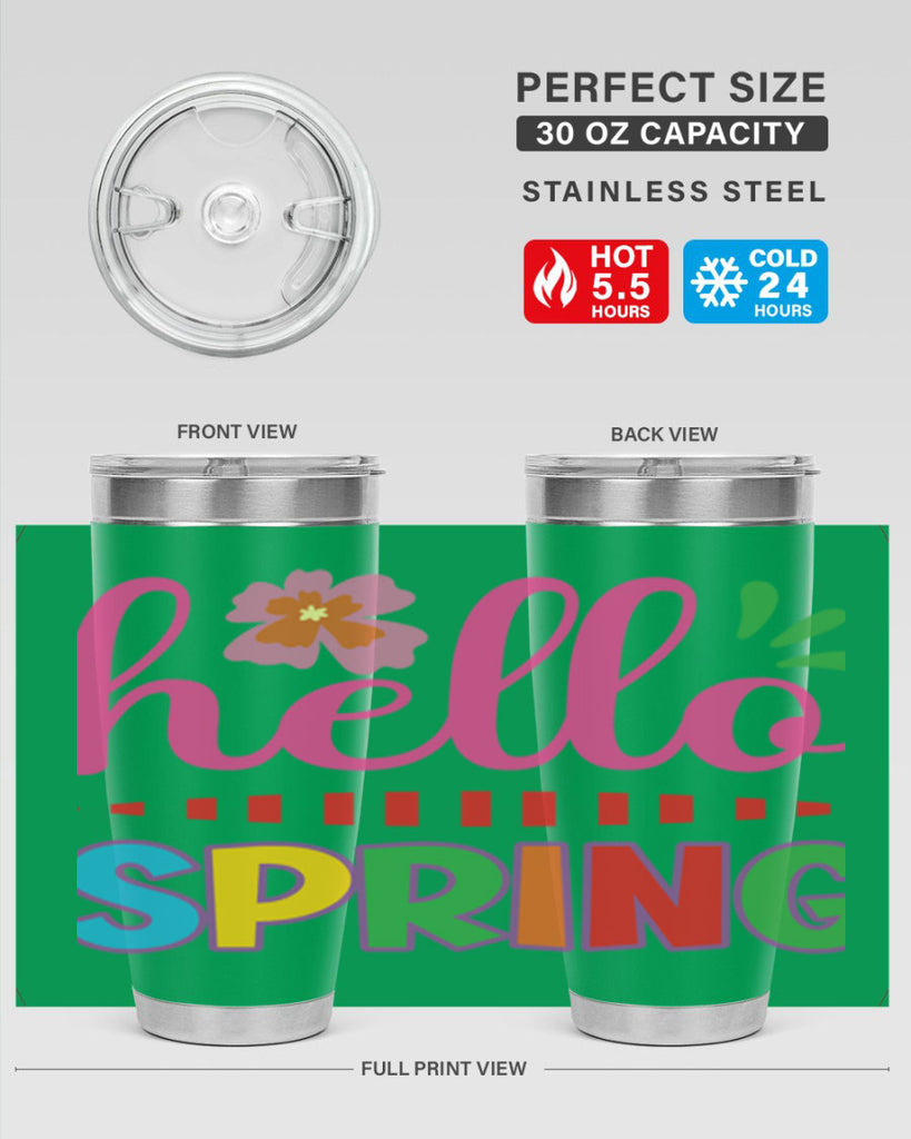 Hello Spring  231#- spring- Tumbler