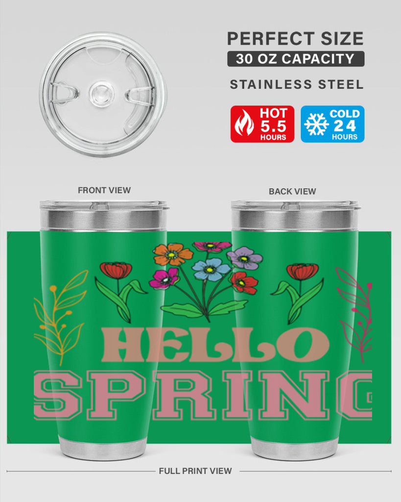 Hello Spring  234#- spring- Tumbler