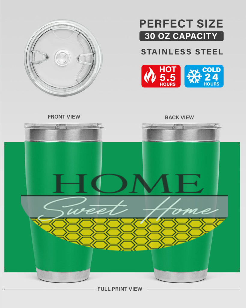 Home Sweet Home Hive lines246#- spring- Tumbler