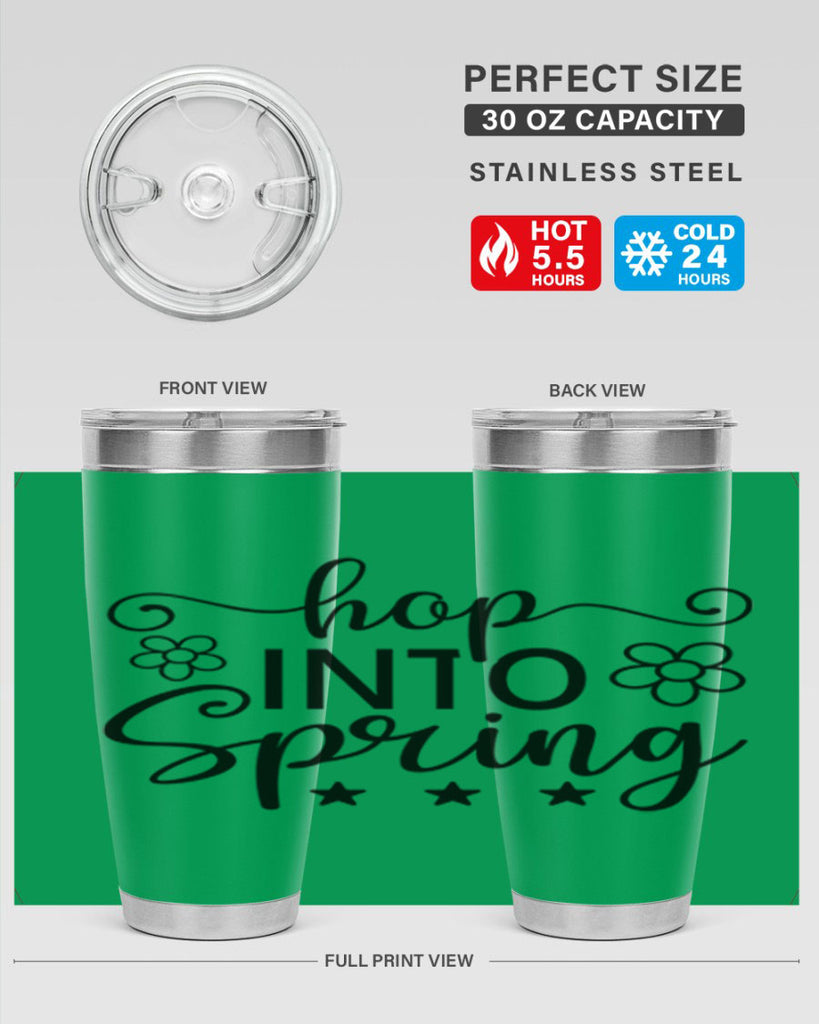 Hop into spring  252#- spring- Tumbler