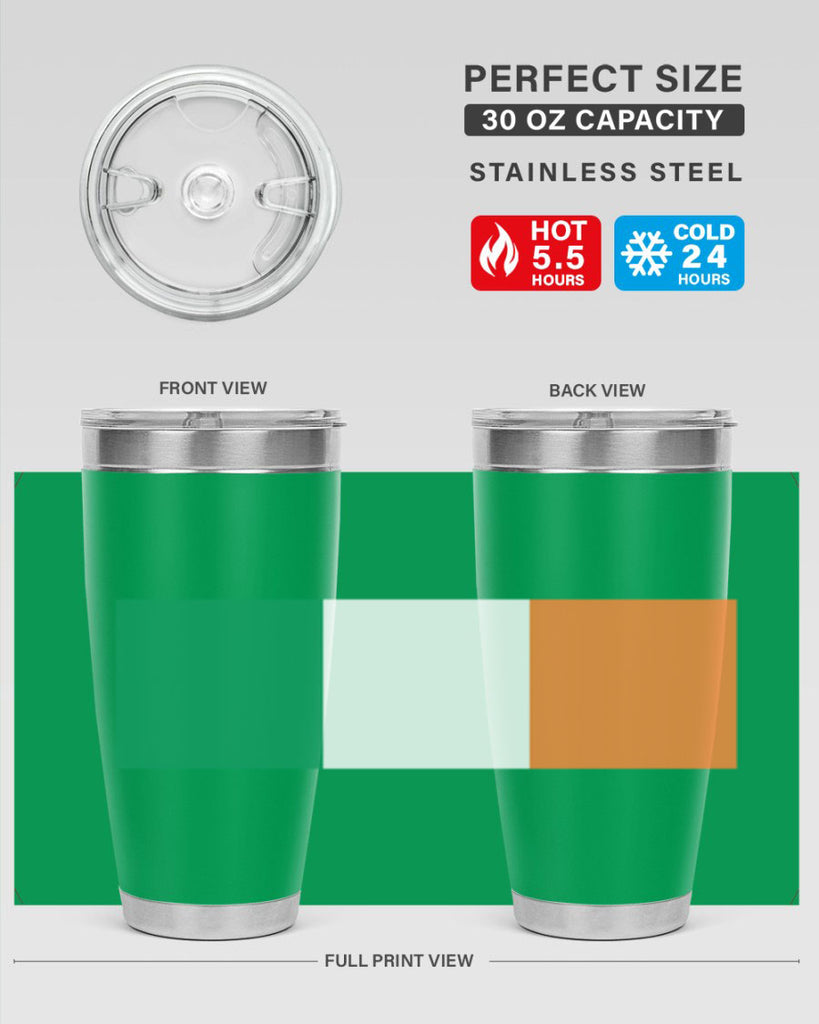 Ireland 117#- world flags- Tumbler