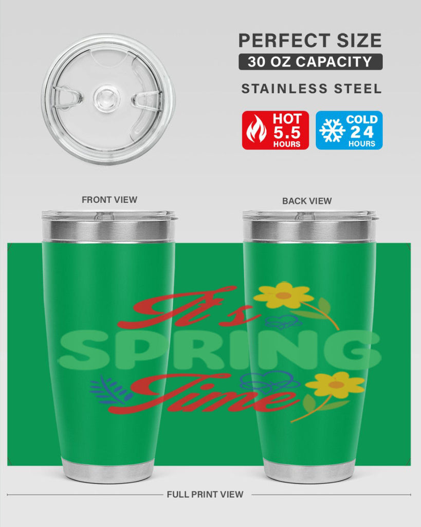 It's Spring Time 277#- spring- Tumbler