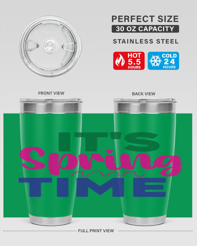 It's Spring Time 278#- spring- Tumbler