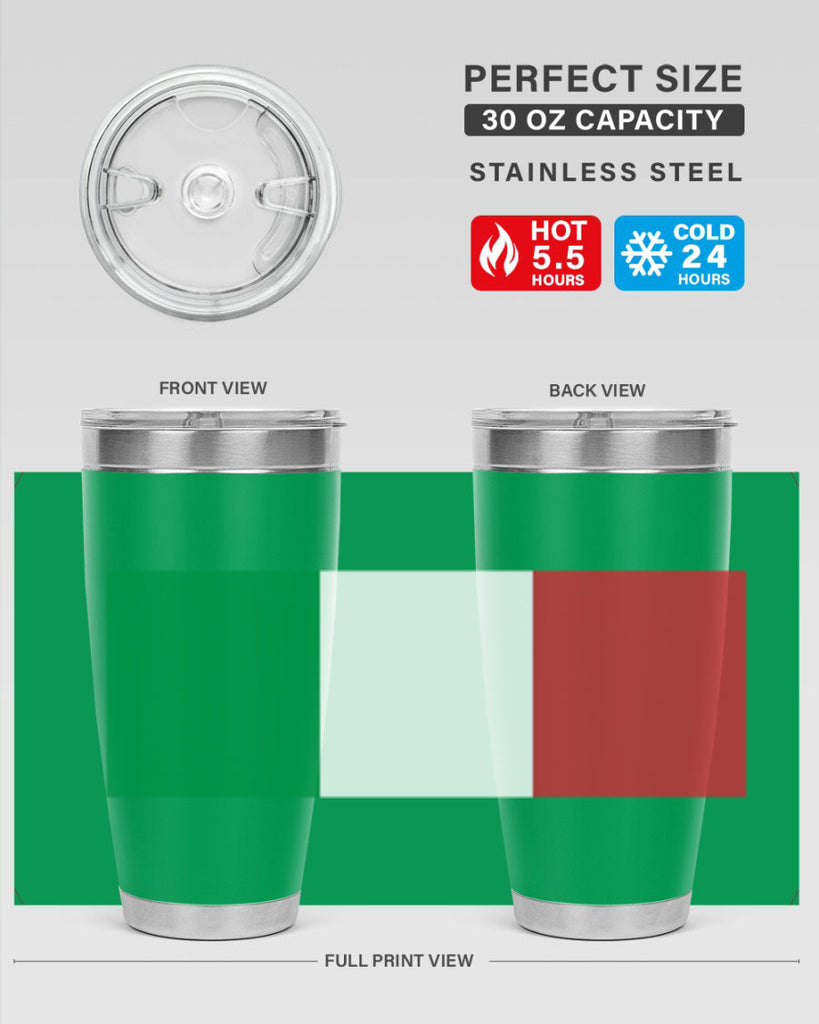 Italy 115#- world flags- Tumbler