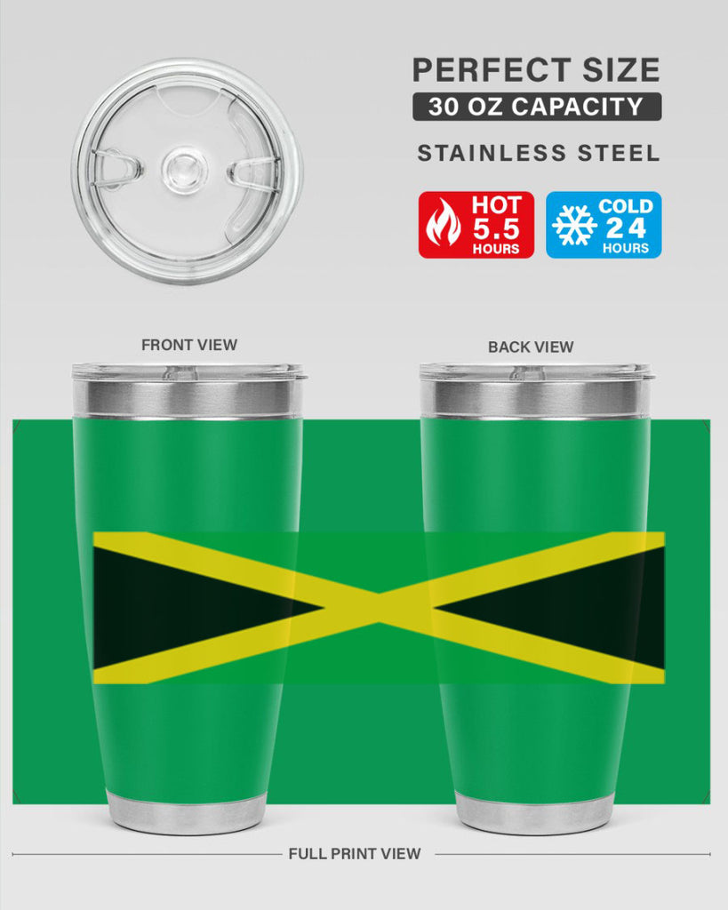 Jamaica 114#- world flags- Tumbler