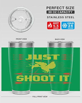 Just shoot it Style 32#- duck- Tumbler