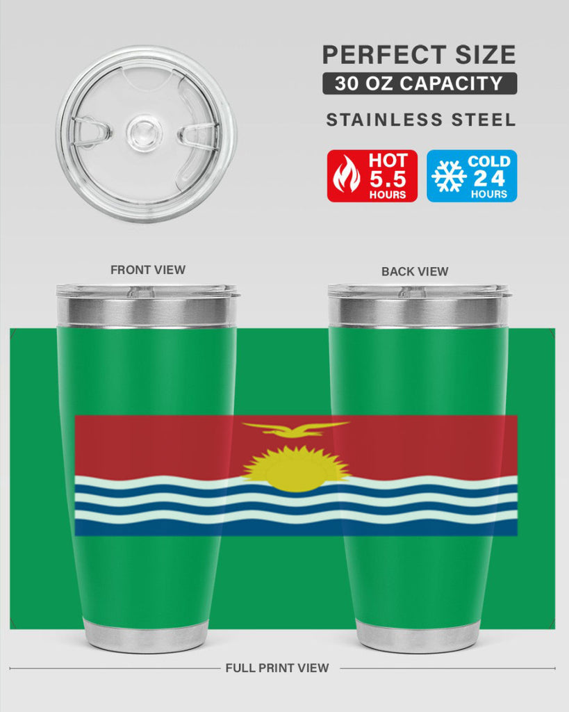 Kiribati 109#- world flags- Tumbler