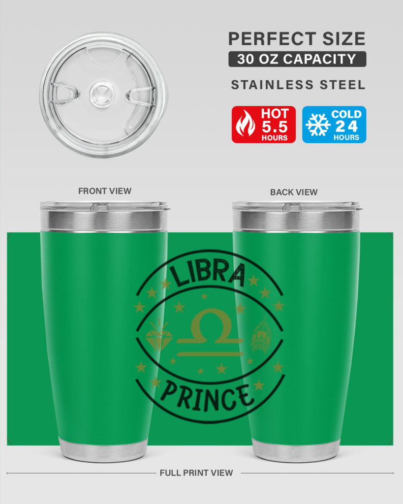 Libra prince 325#- zodiac- Tumbler