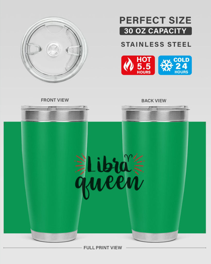 Libra queen 319#- zodiac- Tumbler