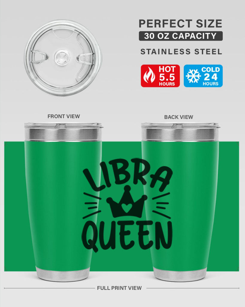Libra queen 327#- zodiac- Tumbler