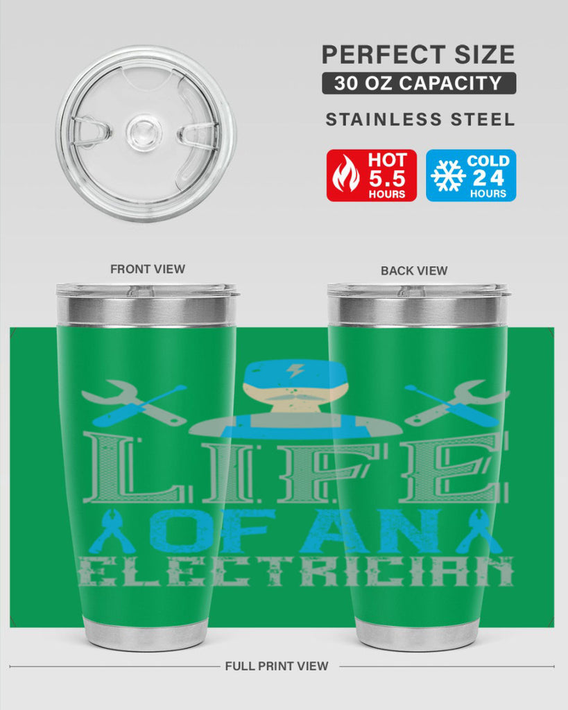 Life of an electrician Style 26#- electrician- tumbler