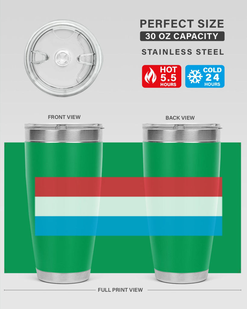 Luxembourg 97#- world flags- Tumbler