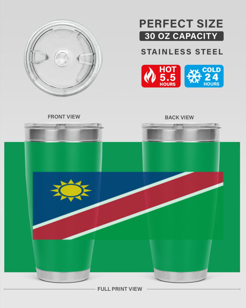 Namibia 78#- world flags- Tumbler