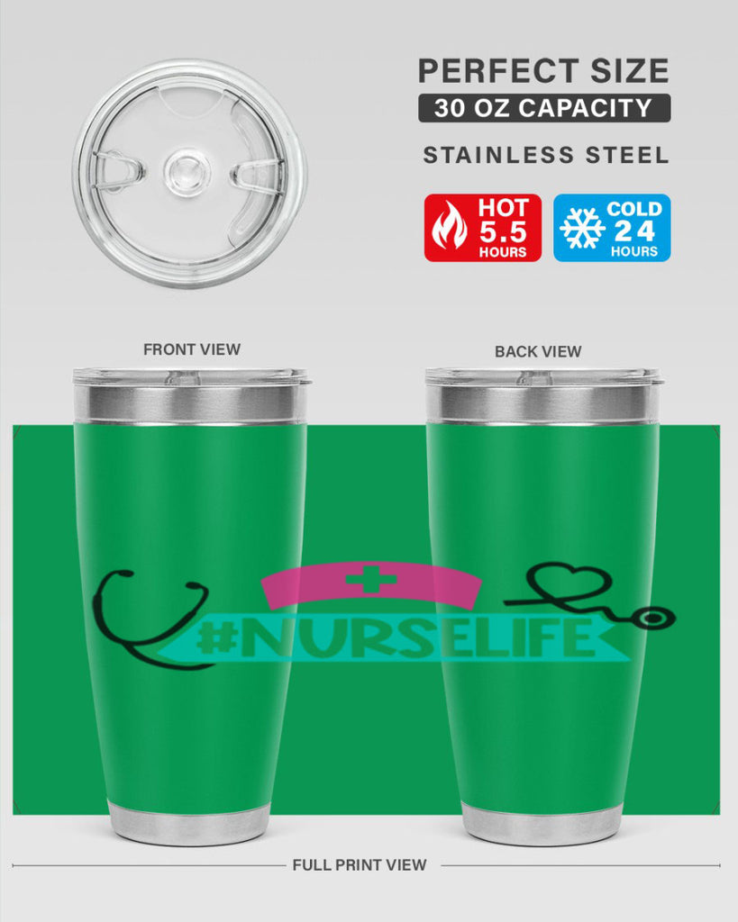 Nurselife Style Style 92#- nurse- tumbler