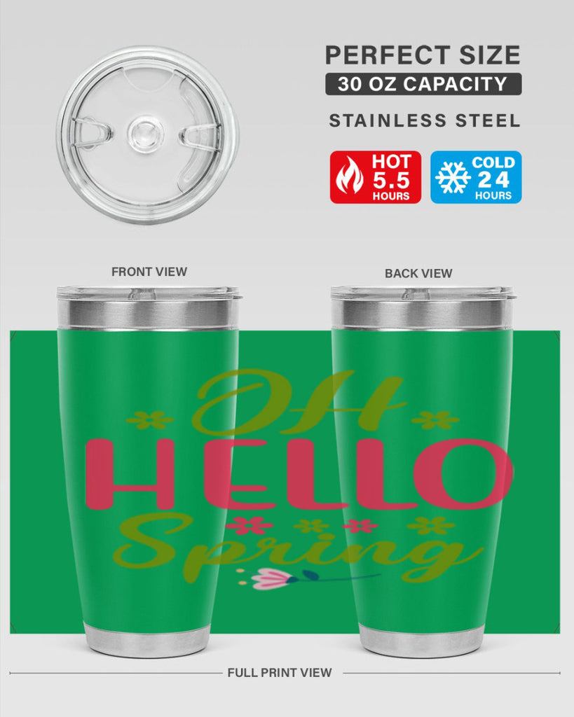 Oh Hello Spring 360#- spring- Tumbler