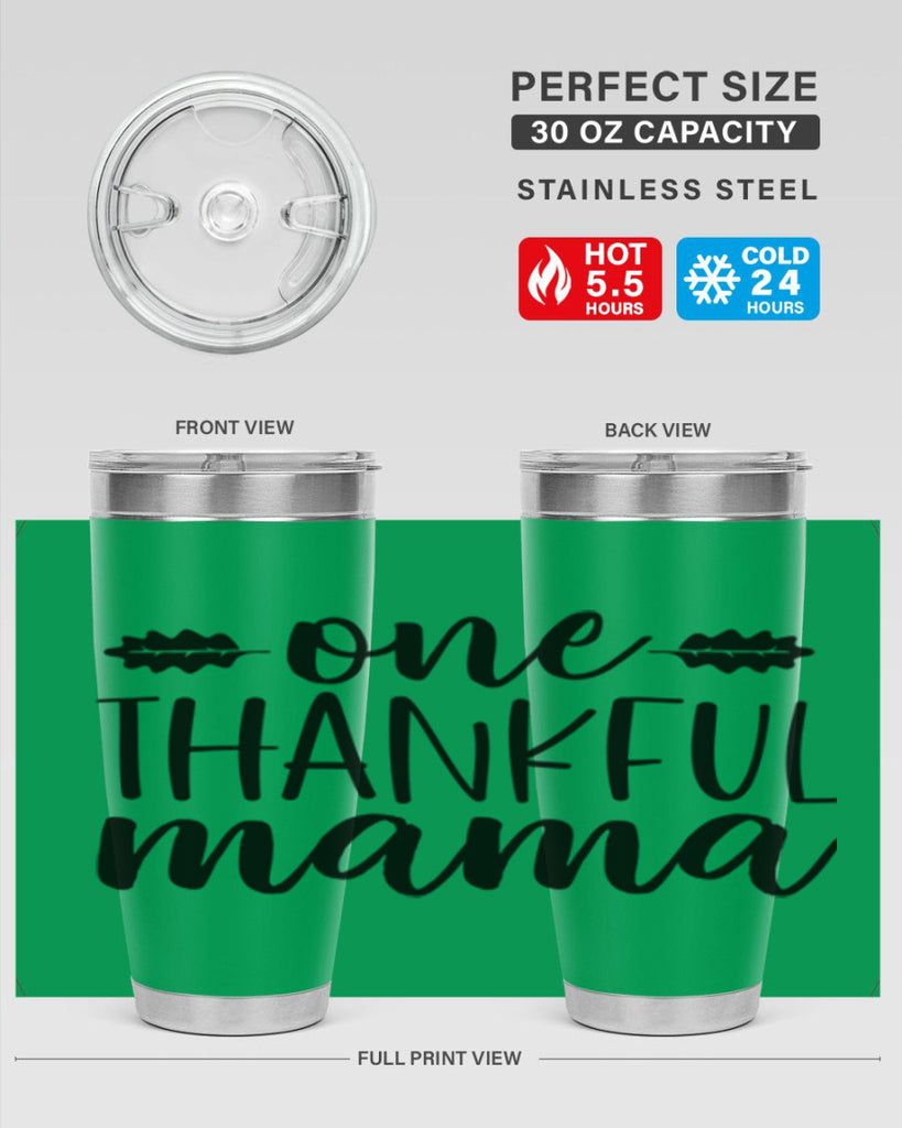 One Thankful Mama 464#- fall- Tumbler