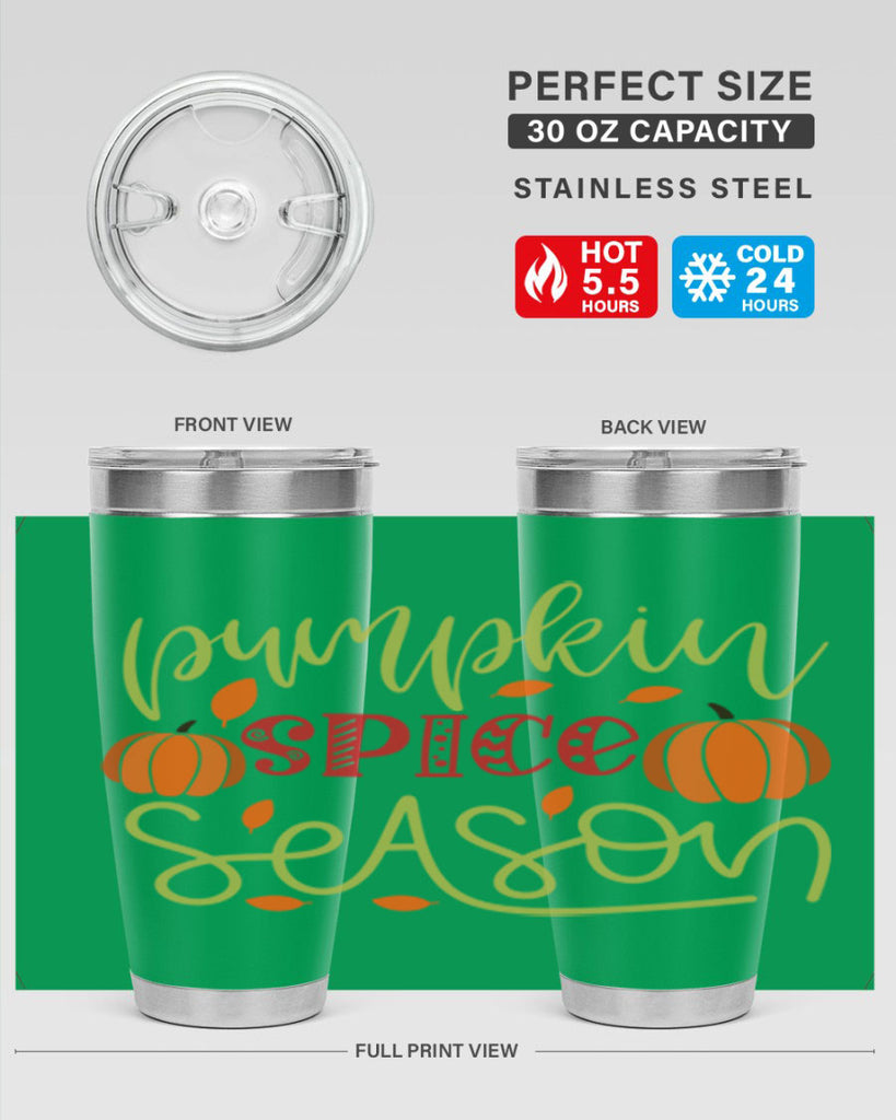 Pumpkin Spice Season 558#- fall- Tumbler