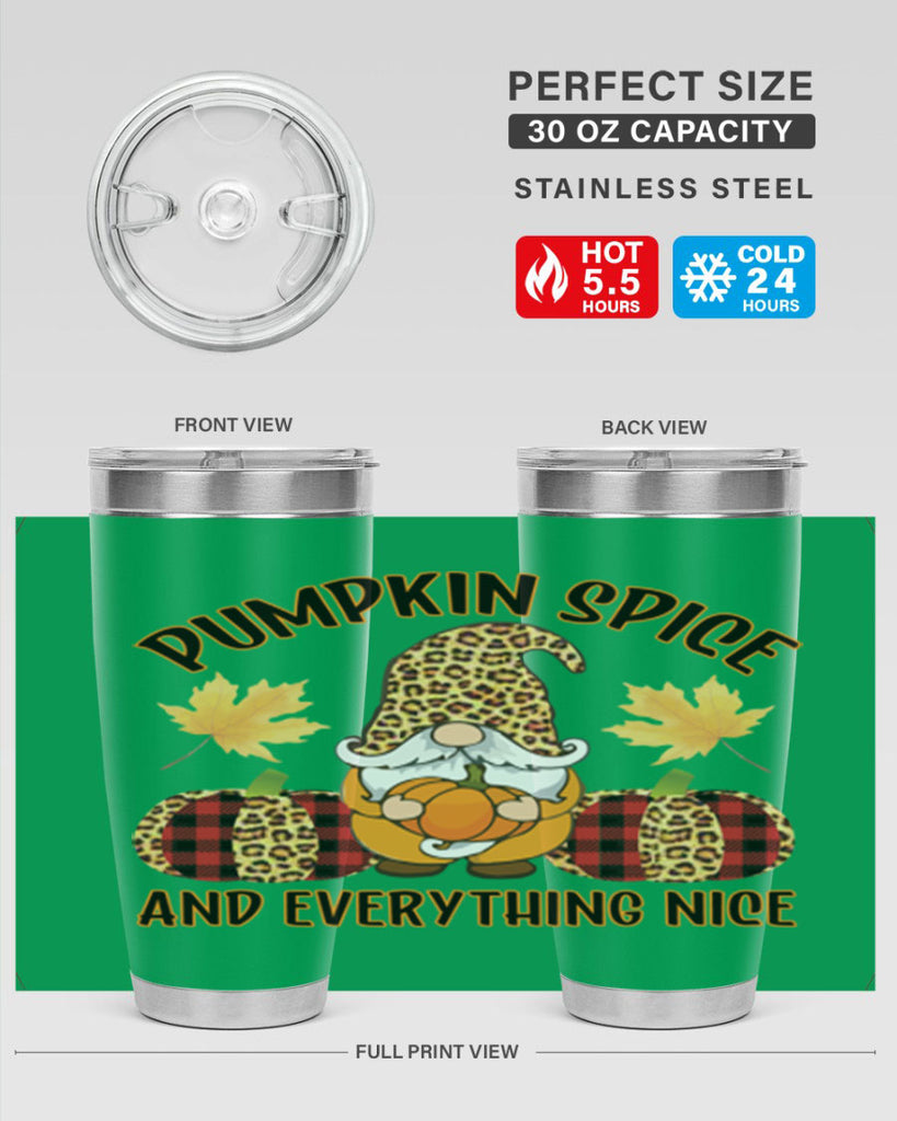 Pumpkin Spice and Everything Nice 534#- fall- Tumbler