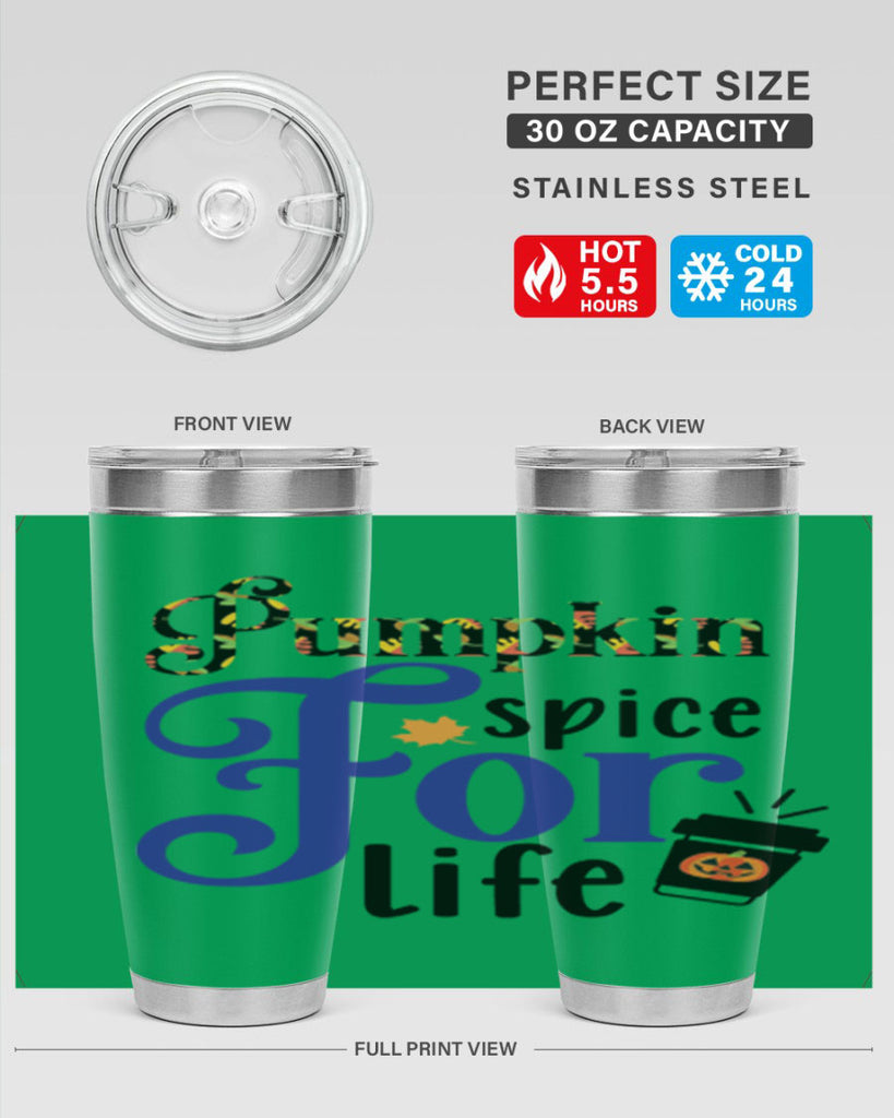 Pumpkinspiceforlife 566#- fall- Tumbler