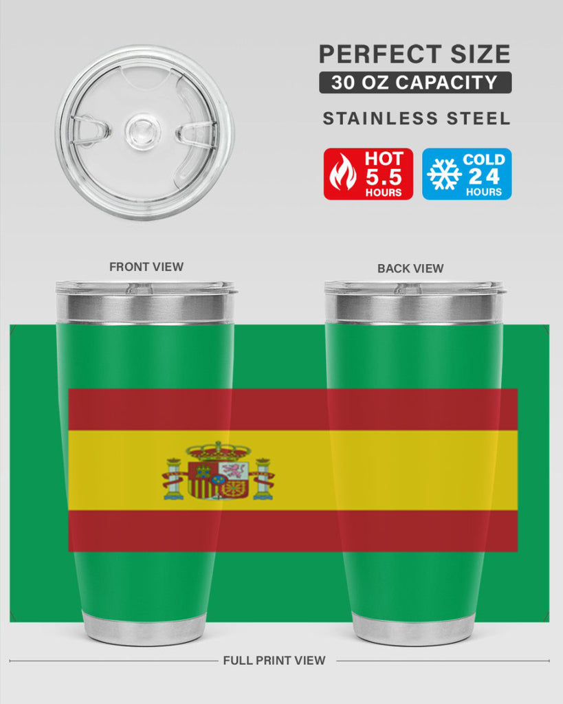 Spain 33#- world flags- Tumbler